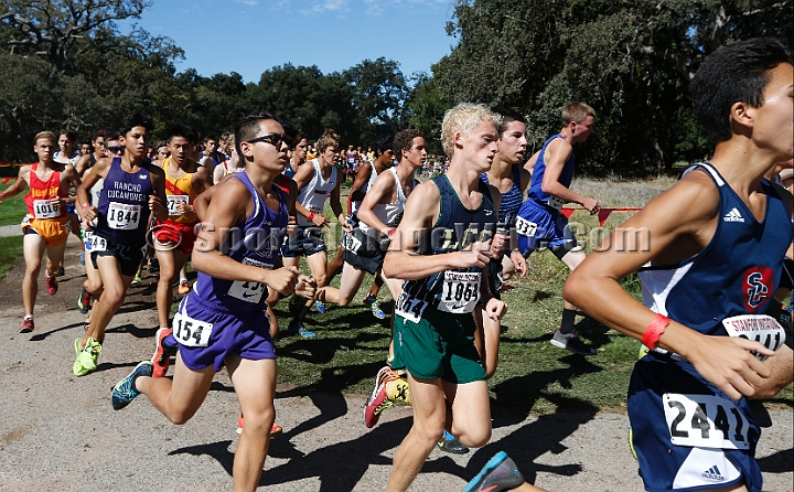 2015SIxcHSSeeded-019.JPG - 2015 Stanford Cross Country Invitational, September 26, Stanford Golf Course, Stanford, California.